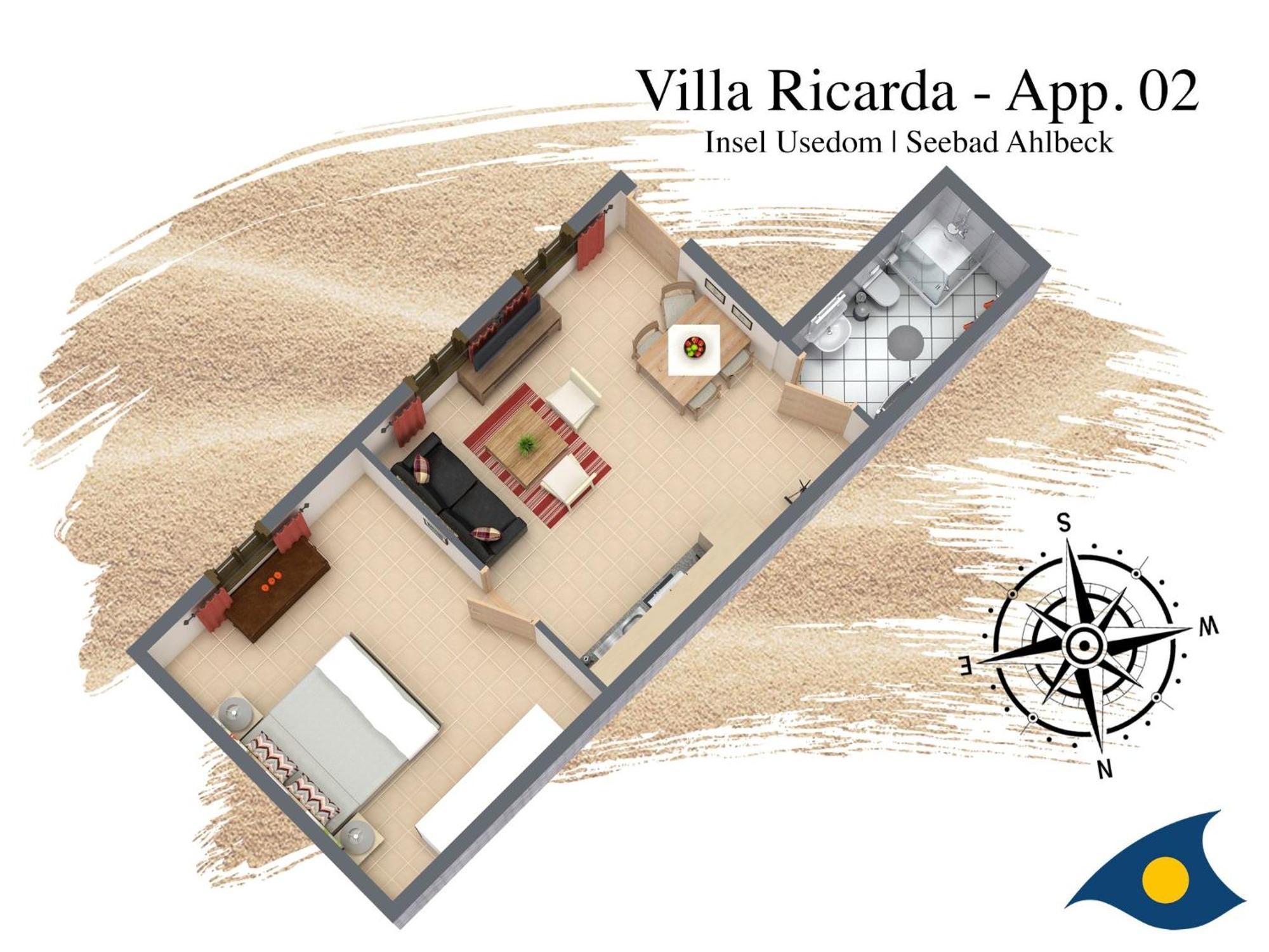 Villa Ricarda Whg 02 Heringsdorf (Usedom) Exterior foto